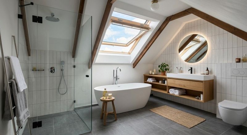 Attic Bathroom Remodeling in Manatee County, FL